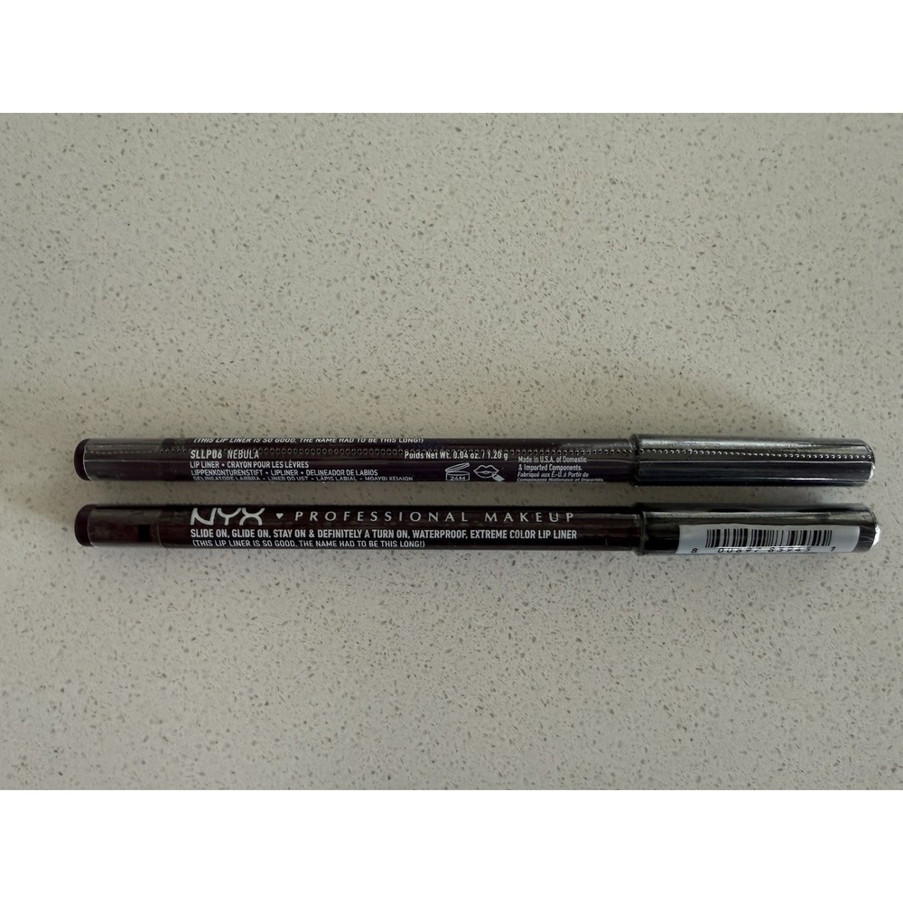 NYX Professional Makeup Lip Pencil Liner Nebula SLLP06 Lot of 2 New Sealed